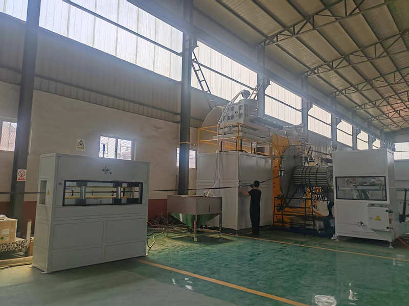 Longchangjie PE Masif Duvar Spiral Sarımlı Boru Deneme Çalışmasını Başarıyla Tamamladı!!!