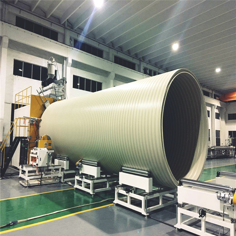 HDPE geniş çaplı drenaj kirliliği boru hattı