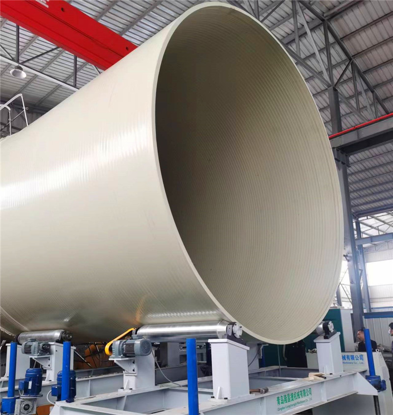 Tank için Büyük Çaplı PPH boru ekstrüzyon hattı