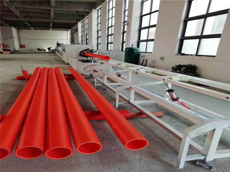 PE gaz tedarik borusu üretim hattı