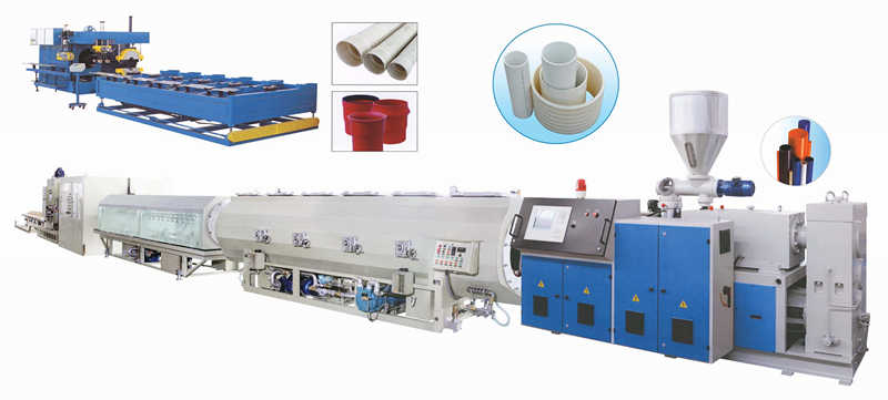 PVC boru makine